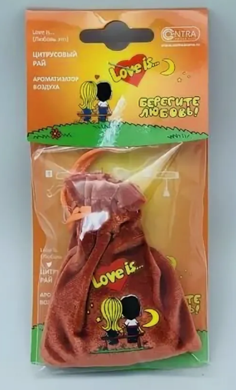 Ароматизатор Мешочек Contra  Love is - (цитрусовый рай)