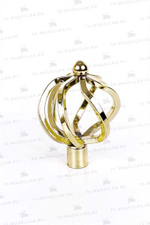 Наконечник АМ Булава 16мм, золото глянец