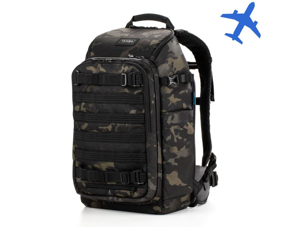 Фоторюкзак Tenba Axis v2 Tactical Backpack 20 MultiCam Black 637-755