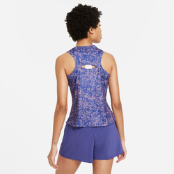 Женский топ теннисный Nike Court Victory Tank Print W - Фиолетовый