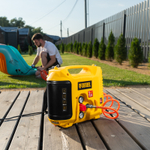 Компрессор воздушный DL1300, 10 бар, 1,3 кВт 180 л/мин 5 л, с набором аксессуаров Denzel