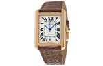CARTIER TANK DE Automatic Mechanical Movement 30m Water Resistance Men"s Watches Watch 31*40.85mm White Dial