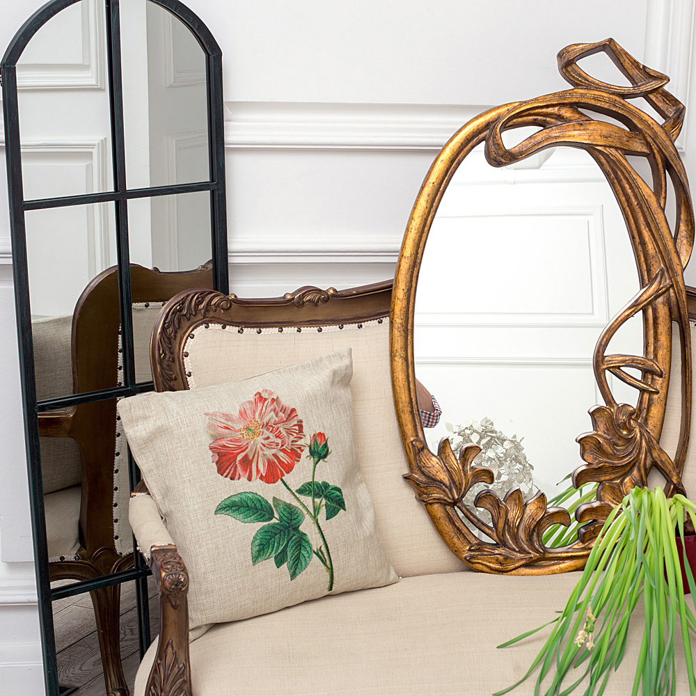 Настенное зеркало Объект мечты Виндзор блэк