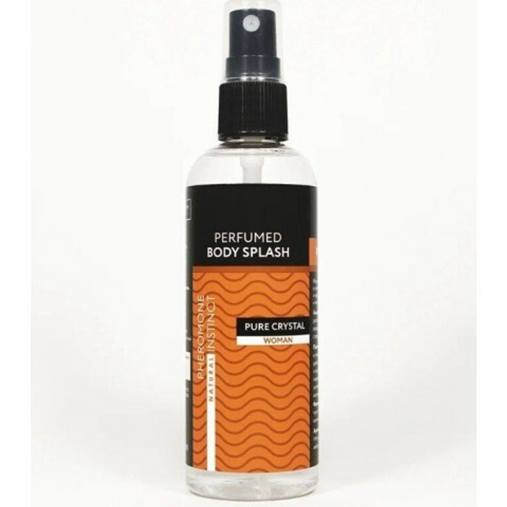 Парфюмированный спрей для тела Natural Instinct  с феромонами жен. "Pure Crystal" 100 мл.