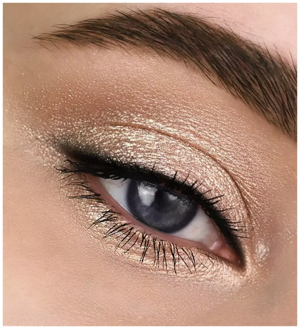 Жидкие тени для век LuxVisage METAL HYPE Liquid Eyeshadow - 1 Искристое шампанское