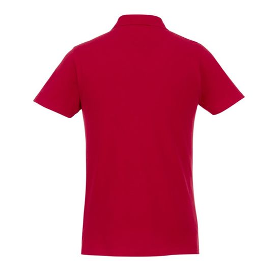 Мужское поло Helios с коротким рукавом (Красный XXL)