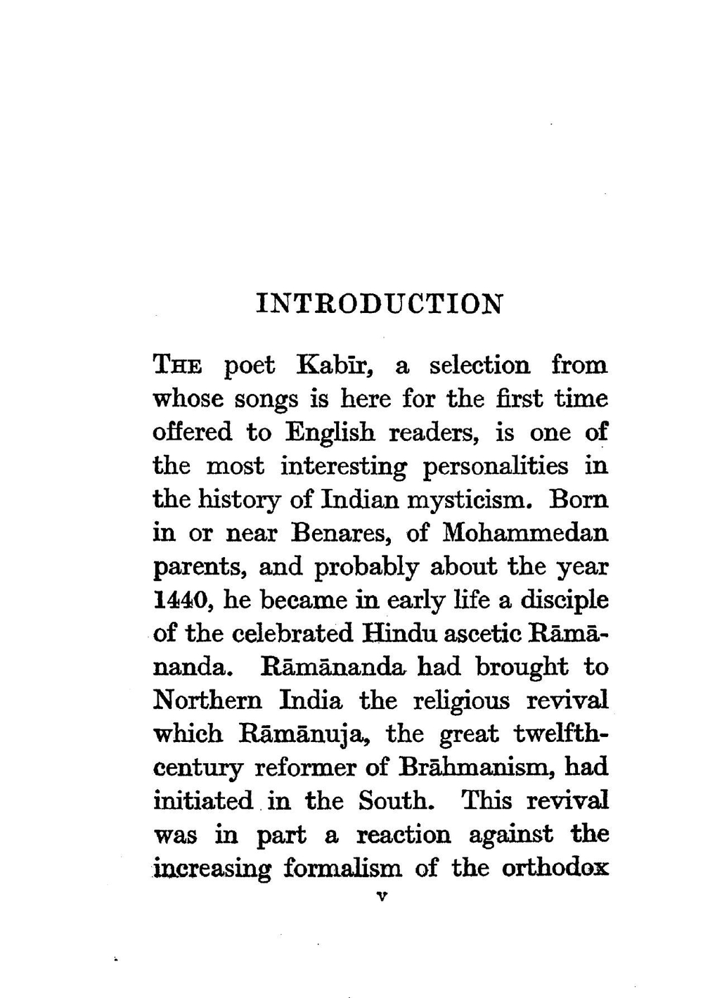 One hundred poems of Kabir | Kabir