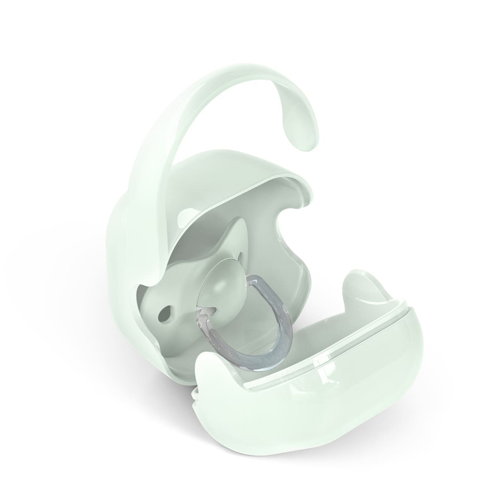 Футляр для пустышек Suavinex Birdies зеленый