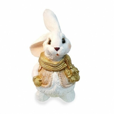 Фигурка Зайка в шарфе 28см