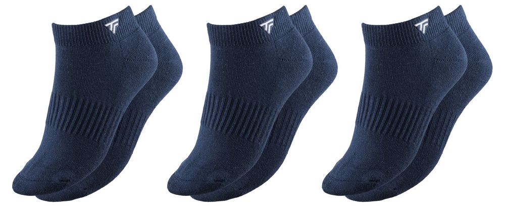 Теннисные носки Tecnifibre Low Cut 3P - marine
