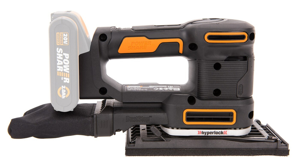 Виброшлифмашина аккумуляторная WORX WX820