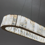 Подвесная светодиодная люстра Modelux ML.6985.800.300P GD