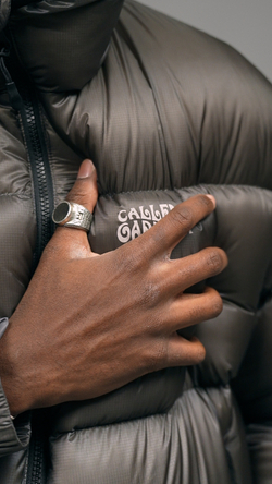 Куртка Called a Garment Puffer Fish Down Jacket "Carbon"