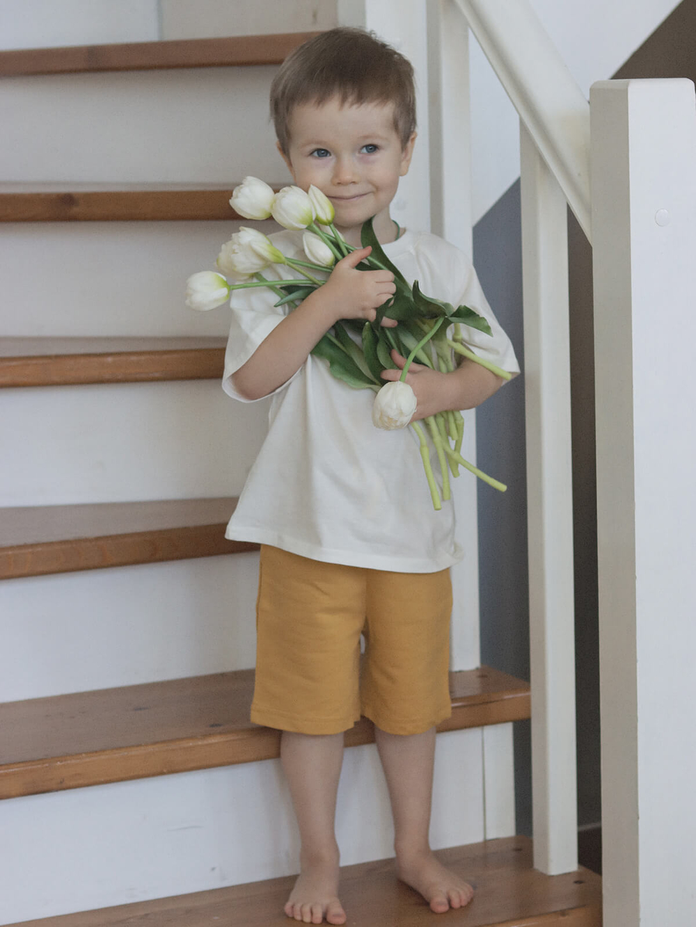 Футболка унисекс Mjölk Экрю