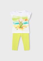 футболка с леггинсами