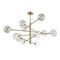 Подвесная люстра Crystal Lux Marzo SP12 Bronze/Transparente