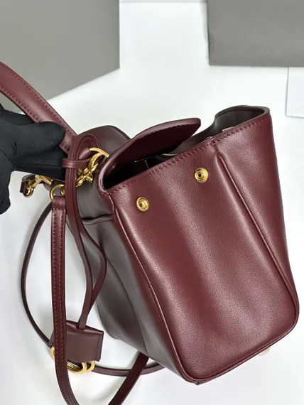 BALENCIAGA RODEO HANDBAG Бордовый