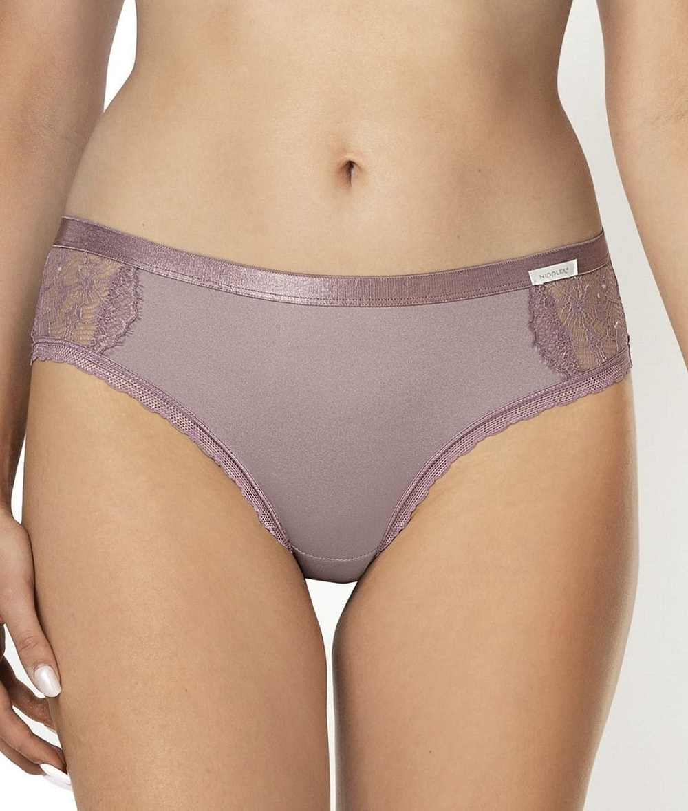 Трусики-бразилиана Zora (Размер: L) (Цвет: сиреневый)