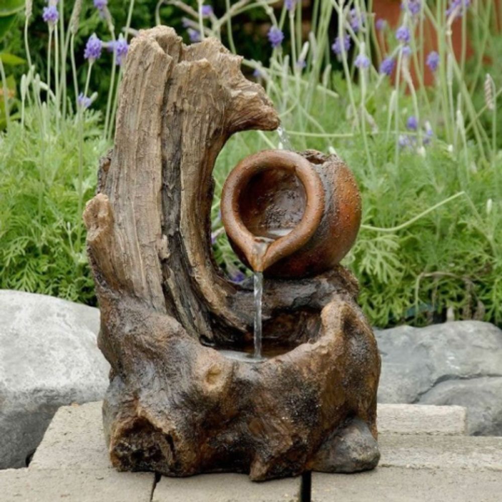 GWXF02933 GREEN APPLE Фонтан садовый Кувшин 33,5см | Фонтаны Green Apple