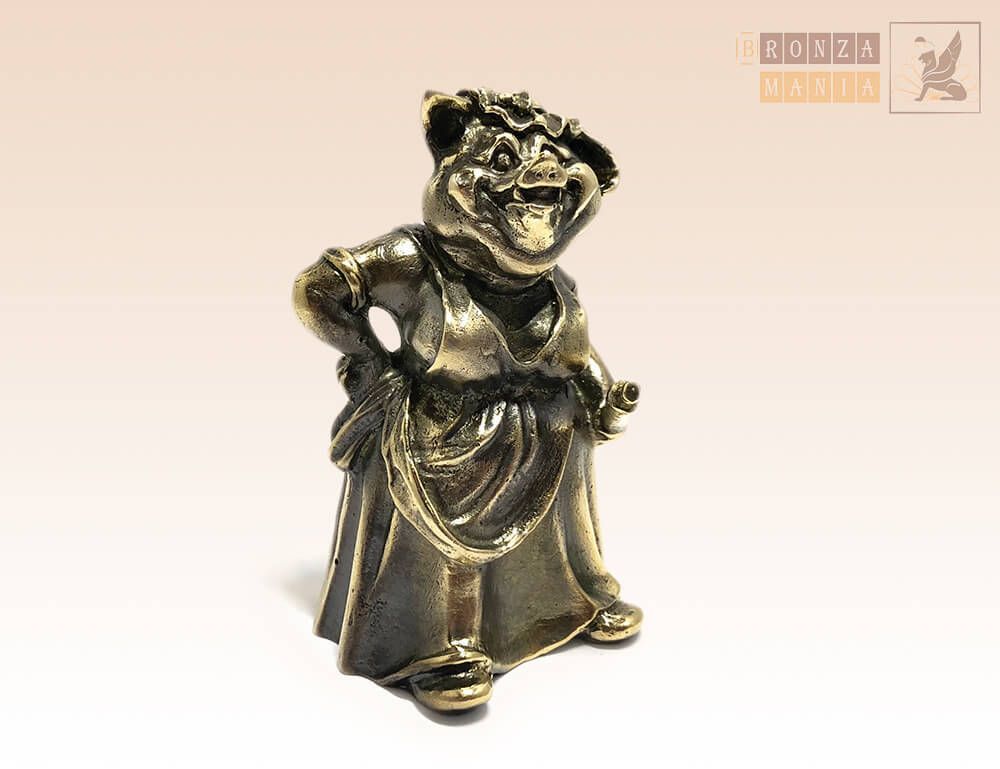 колокольчик Свинья со скалкой