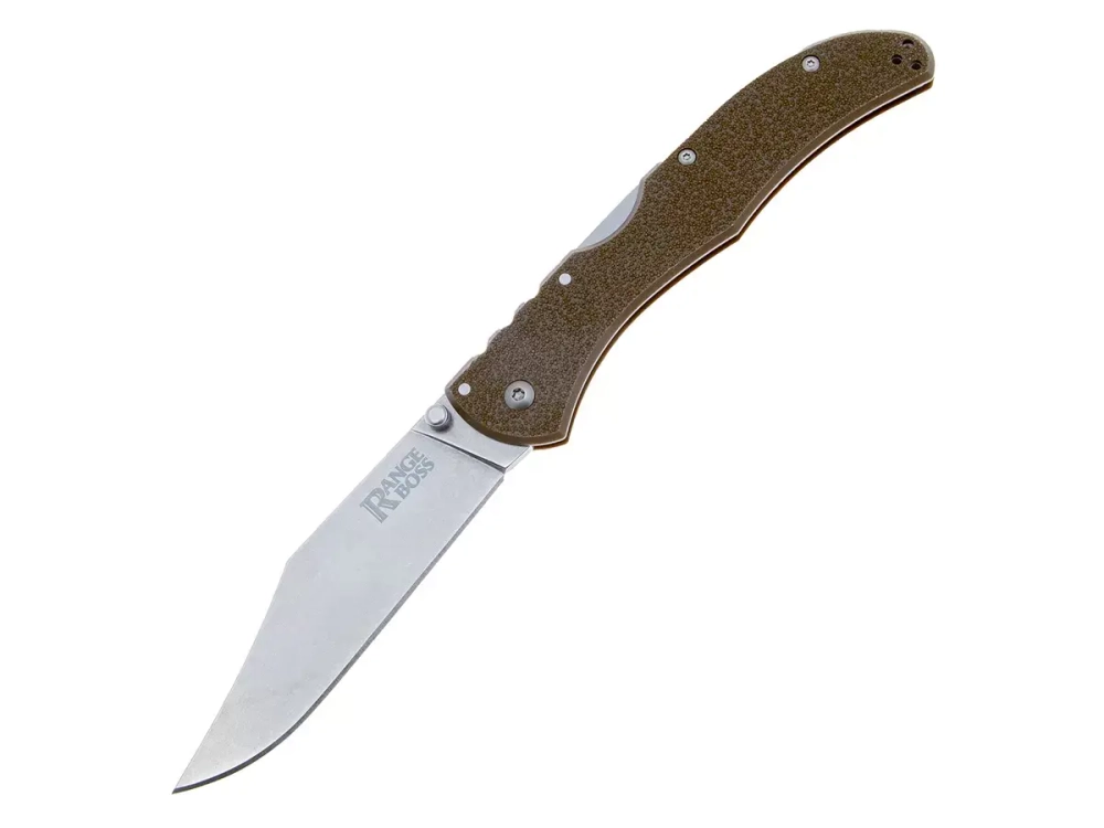 Нож складной Cold Steel Range Boss FDE, сталь 4034SS, рукоять Zy-Ex (CS-20KR9)