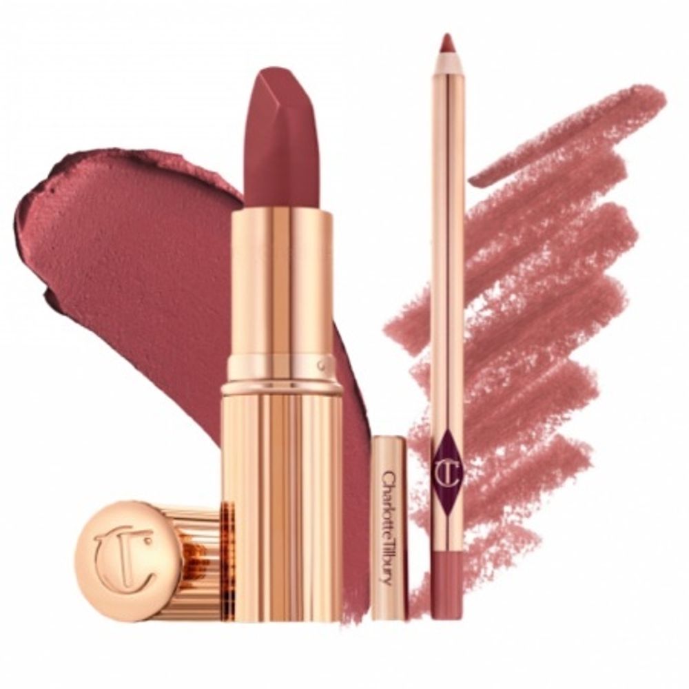 Сет-набор для губ Charlotte Tilbury Pillow Talk Lip Kit