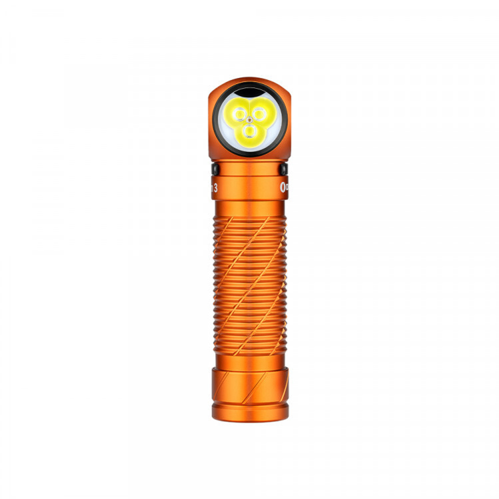 Фонарь налобный Olight Perun 3 orange
