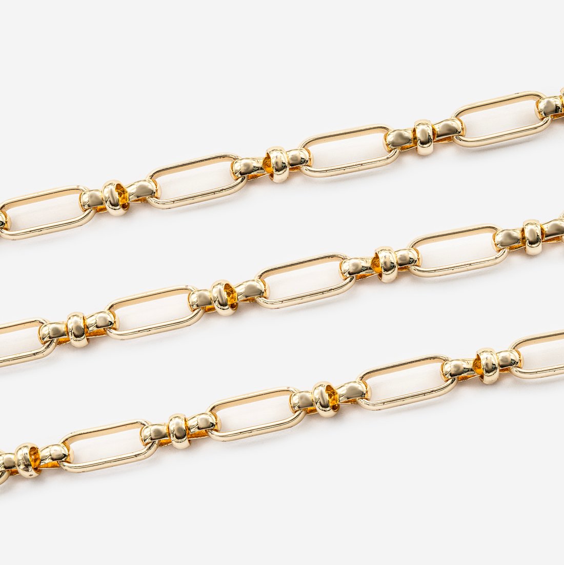 Цепь "Киото" 6,2мм, позолота