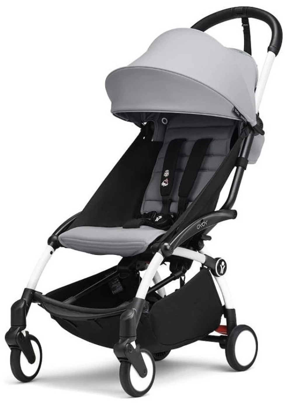 Коляска Stokke YOYO3 Newborn Pack рама белая White 2 в 1 Stone