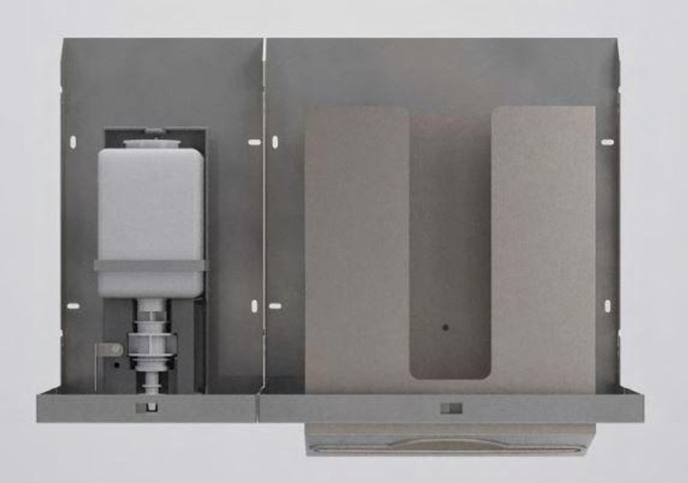 Дозатор для мыла с ИК-датчиком  встраиваемый за зеркалом 1л. для MUMO.12053.S2 матовый