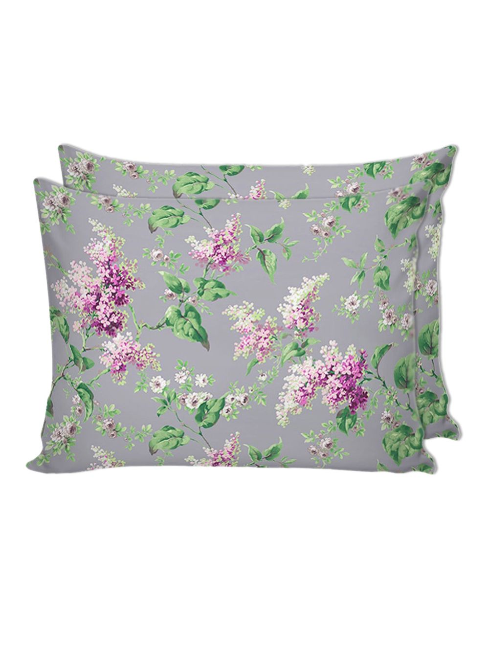 Постельное белье  перкаль Сказка "Сирень/Аромат сирени" семейное  Наволочка 50x70 см 2 шт  Простынь  240x215 см  Пододеяльник 145x215 см 2шт