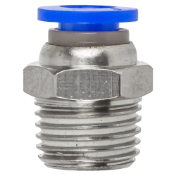 Фитинг для пластиковых трубок 6мм с наружной резьбой 1/4'' RockForce##Rock FORCE RF-SPC06-02