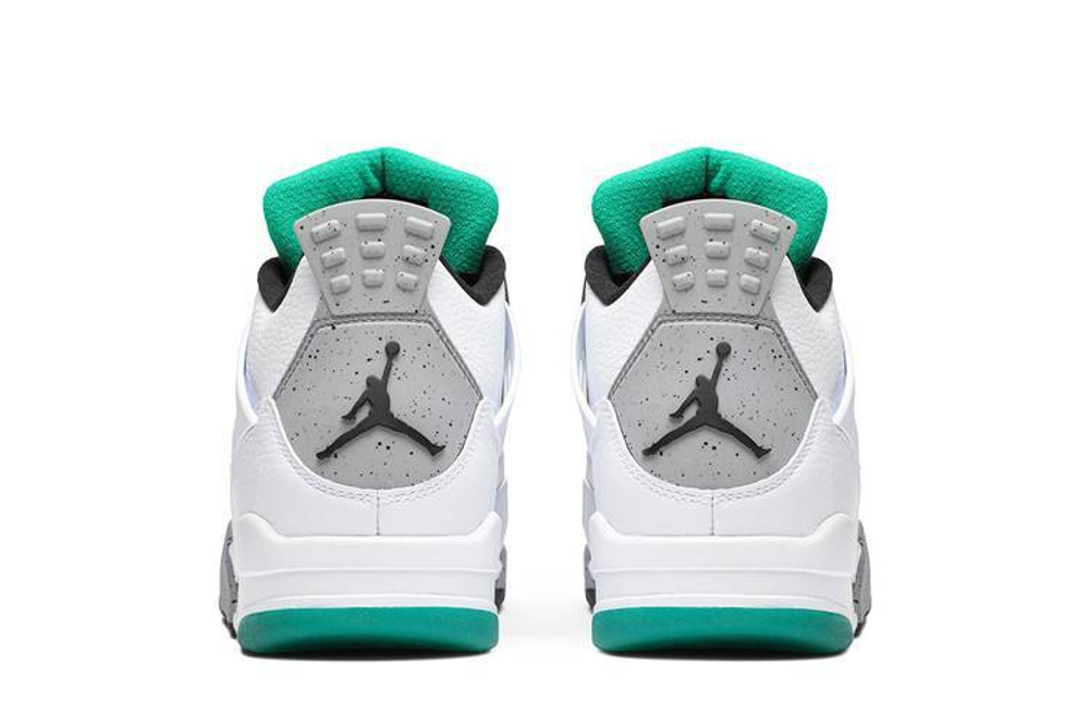 Кроссовки Jordan Air Jordan 4 Retro Lucid Green (Женская размерная сетка)