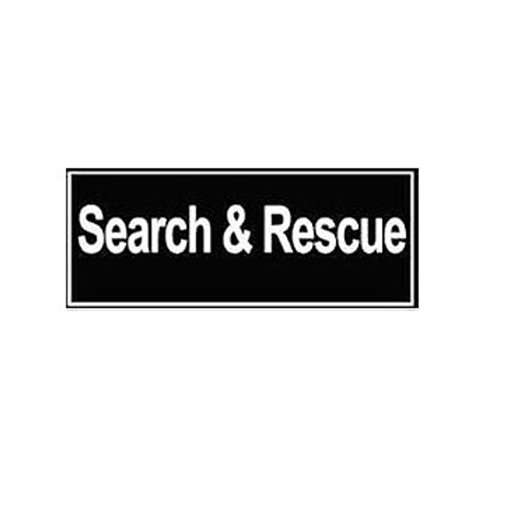 Надпись Search &amp; Rescue 1шт