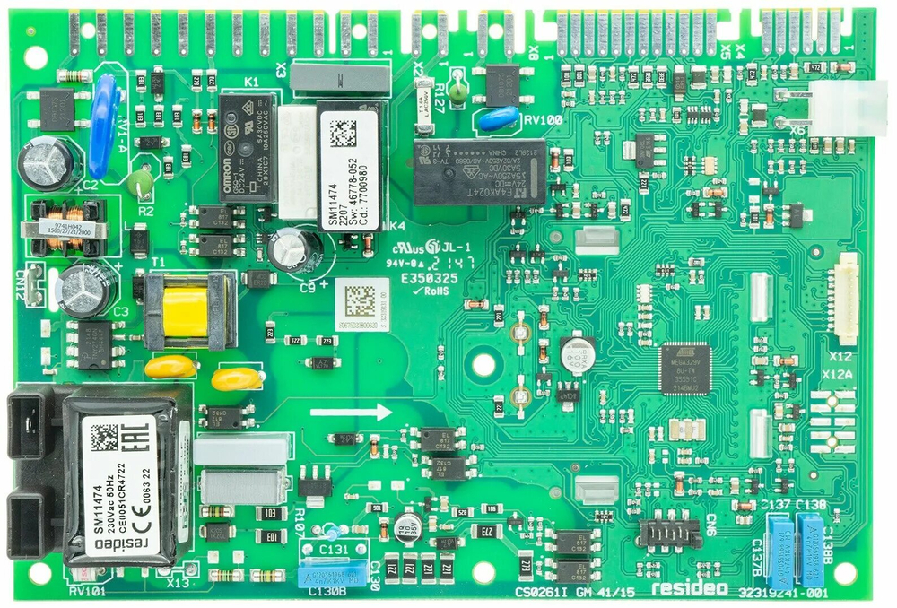 Электронная плата Honeywell SM 11469 для котлов Baxi 7731864