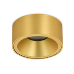 Светильник встраиваемый MUNICH под лампу GU10,  цвет шлифованная латунь,  D88xH57, 6мм,  IP20