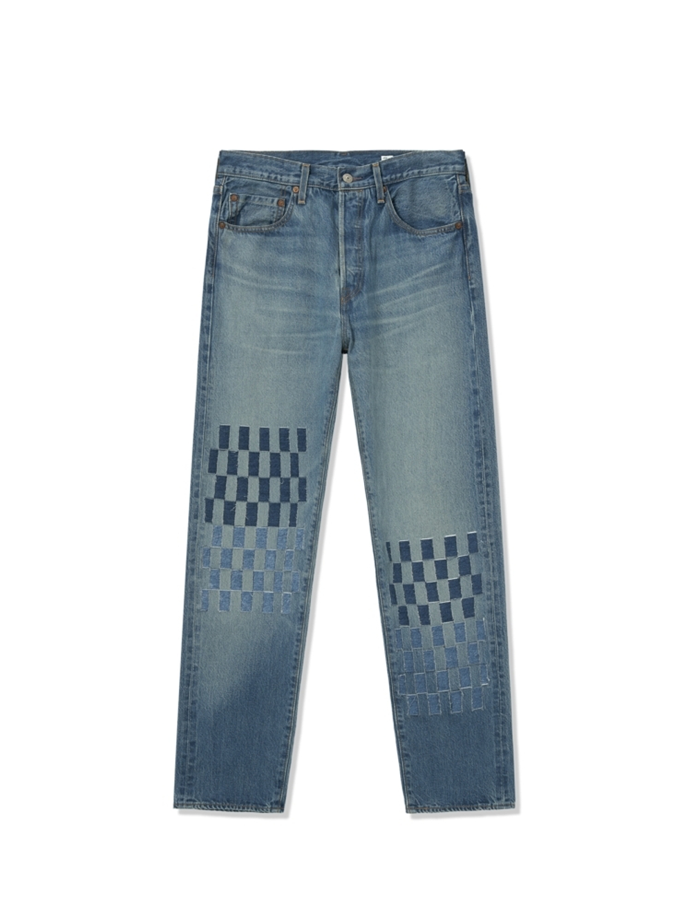 Мужские прямые джинсы Levi's 501 Original Straight A5875-0008, Сделано в Японии