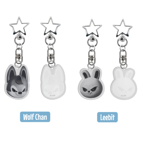 Акриловый брелок EVIL SKZOO ACRYLIC KEYRING - SKZOO Everywhere All Around The World