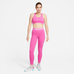 Женские теннисные брюки Nike Performance 365 Tight Women - Pink, White