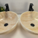 Раковина из оникса Bowl Yellow TinLip BO-62944 45*45*17 39