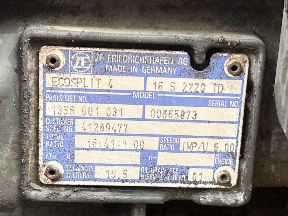 МКПП ZF 16S2220TD