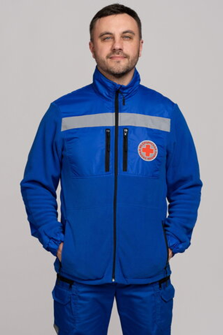 Толстовка флисовая мужская Скорая помощь Medicline