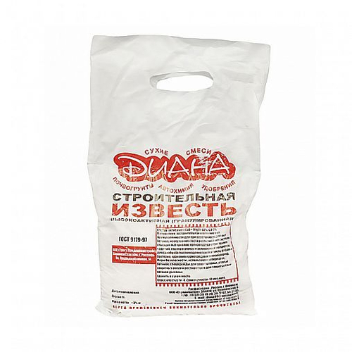 Известь Пушонка 2 кг гашеная (15) Диана