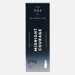 PSA MIDNIGHT COURAGE Rosehip & Bakuchiol Night Oil Ретиноловое ночное масло с шиповником и бакучиолом, 15 мл