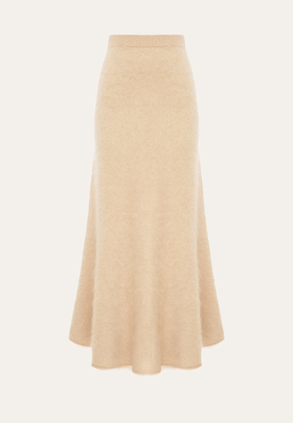 Юбка из пушистого кашемира