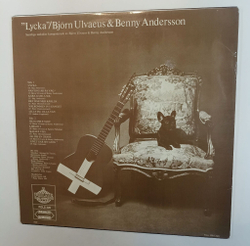 Винтажная виниловая пластинка LP Bjorn Ulvaeus and Benny Andersson Lycka (Sweden 1970)