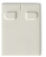 Вкладыш 08/наклонный/для серег/2 язычка/прорезь для нитки