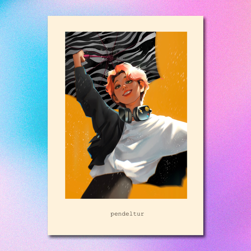 Арт принт / pendeltur / STRAY KIDS / Джисон #4