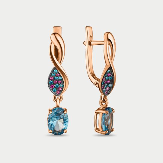 Серьги золотые