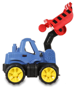 Пластмассовая игрушечная машина "Большой Погрузчик", сетка (46*19*23 см), сетка